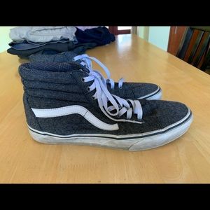 VANS high top shoes.